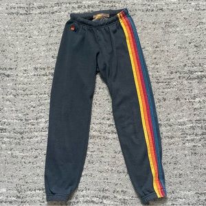 Aviator Nation 5 Stripe Sweatpants 🌈